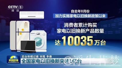 全国家电回收量突破1亿台 全国家电回收量突破1亿台